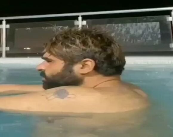 خالکوبی عجیب بازیگر سینما