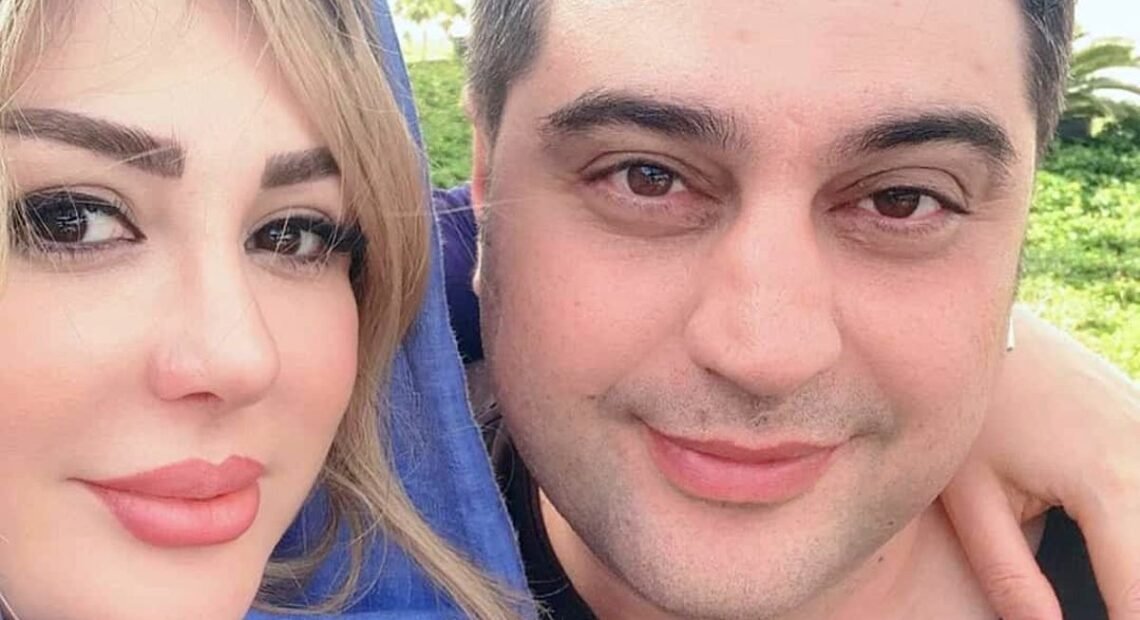 عکس بی حجاب و جنجالی نیوشا ضیغمی بازیگر معروف در آغوش همسرش