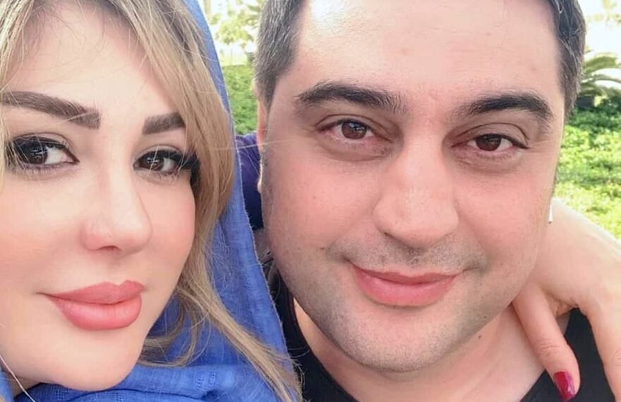عکس بی حجاب و جنجالی نیوشا ضیغمی بازیگر معروف در آغوش همسرش