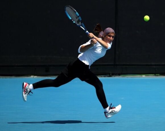 مشکات الزهرا صفی دختر تنیس باز تاریخ ساز ایرانی