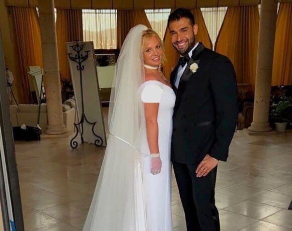 جنجال در مراسم ازدواج بریتنی و سام اصغری