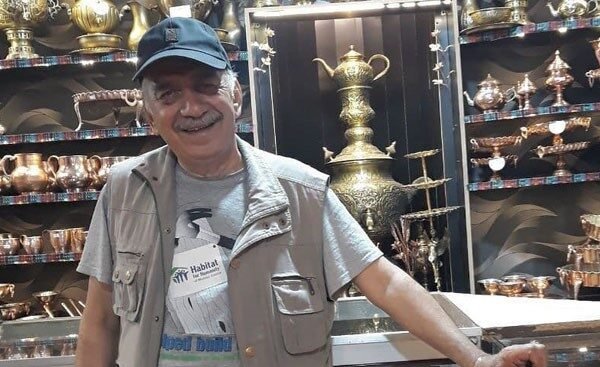 مهدی صباغی هنرمند مشهدی فوت کرد