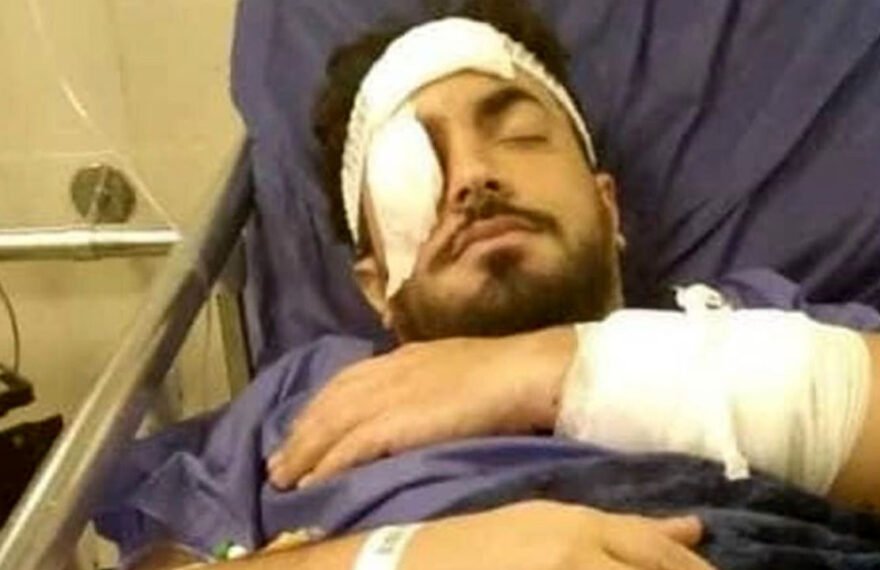 کتک زدن خونین یک روحانی در پارک