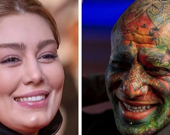 کتک خوردن سحر قریشی از امیر تتلو در خیابان