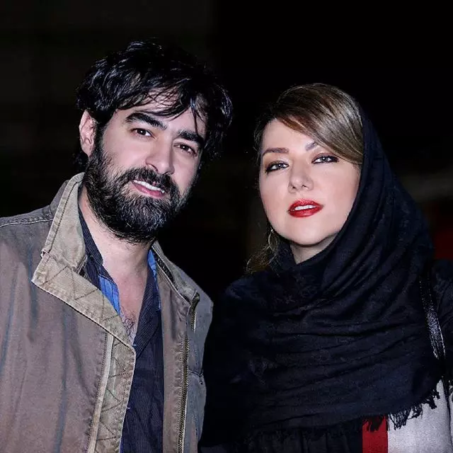 شهاب حسینی و همسرش
