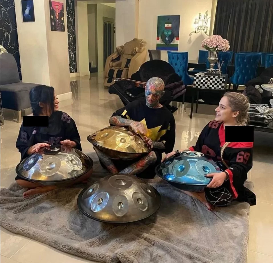 غوغای رونمایی از زن های جدید امیر تتلو