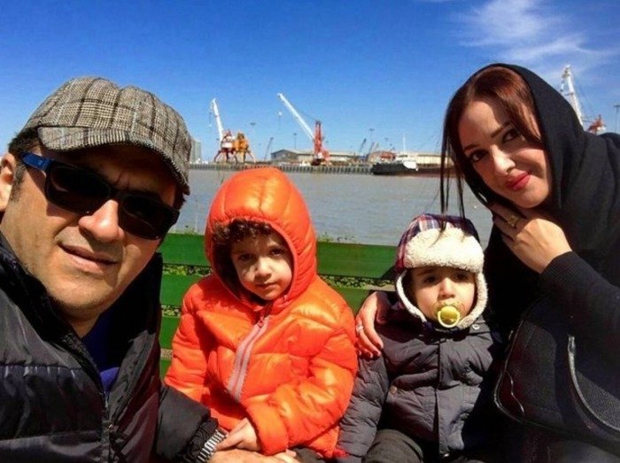 بیوگرافی شهرام عبدلی عکسهای جدید با همسر و پسرانش