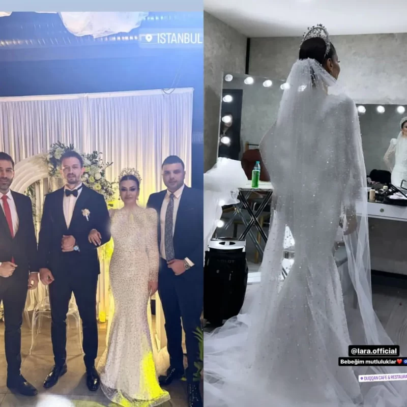 خواننده ترکیه ای با والیبالیست ایرانی ازدواج کرد