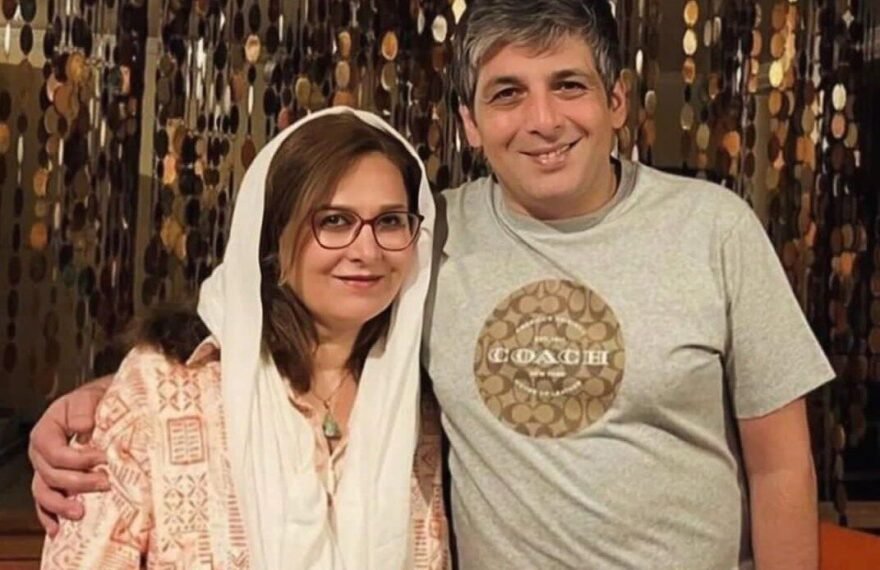 حمید گودرزی به سوگ مادرش نشست